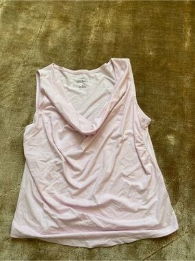 Ballet pink drape tank